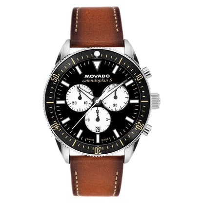 Movado Heritage Calendoplan S Chronograph Quartz Men's Watch 3650202