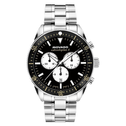 Movado Heritage Calendoplan S Quartz Chronograph Men's Watch 3650203