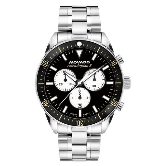 Movado Heritage Calendoplan S Quartz Chronograph Men's Watch 3650203