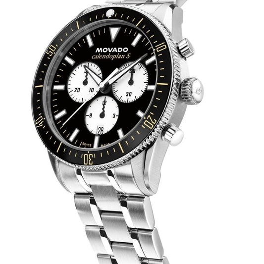 Movado Heritage Calendoplan S Quartz Chronograph Men's Watch 3650203
