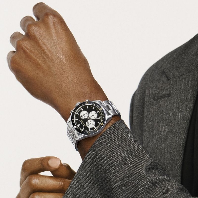Movado Heritage Calendoplan S Quartz Chronograph Men's Watch 3650203