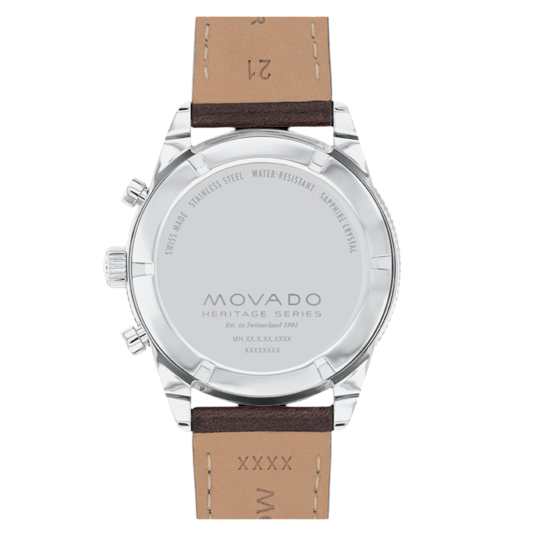 Movado Heritage Series Calendoplan Quartz Mens Watch 3650205