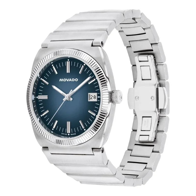 Movado Heritage Series Ondoplan Quartz Unisex Watch 3650215