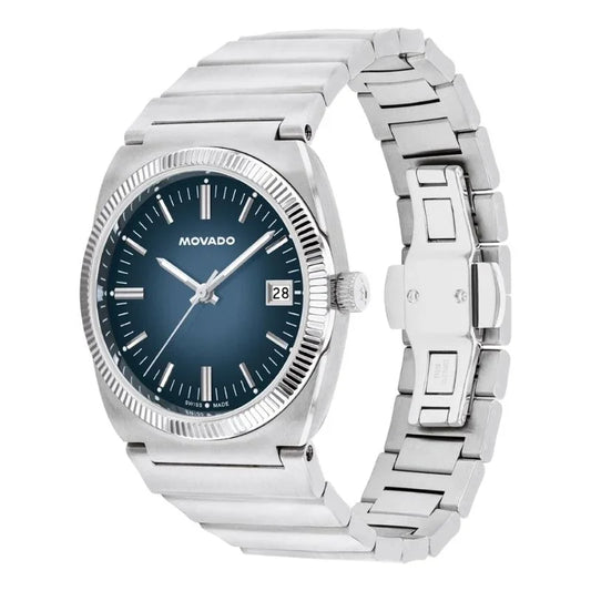 Movado Heritage Series Ondoplan Quartz Unisex Watch 3650215