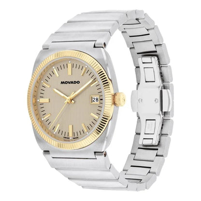 Movado Heritage Series Ondoplan Quartz Unisex Watch 3650216