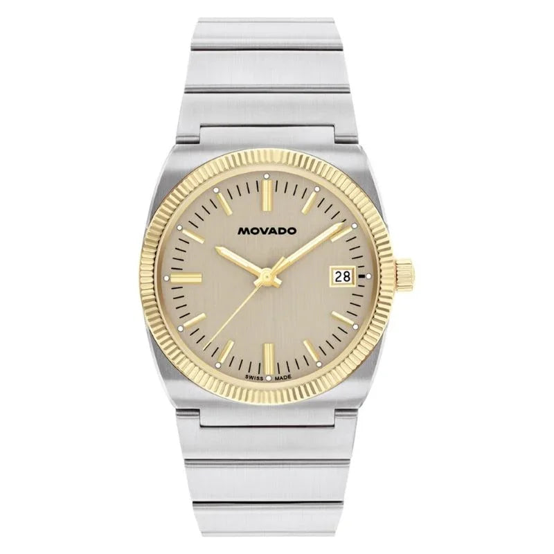 Movado Heritage Series Ondoplan Quartz Unisex Watch 3650216