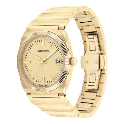 Movado Heritage Series Ondoplan Quartz Unisex Watch 3650217