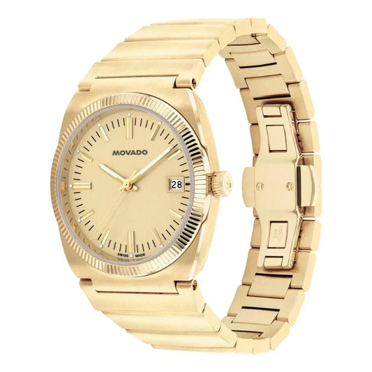 Movado Heritage Series Ondoplan Quartz Unisex Watch 3650217