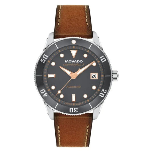 Movado Heritage Series Calendoplan S Automatic Unisex Watch 3650218