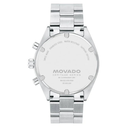 Movado Heritage Series Datron Quartz Mens Watch 3650224