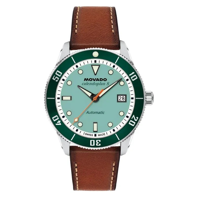 Movado Heritage Series Calendoplan S Automatic Unisex Watch 3650227