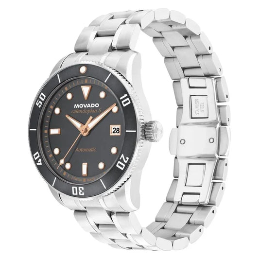 Movado Heritage Series Calendoplan S Automatic Unisex Watch 3650228
