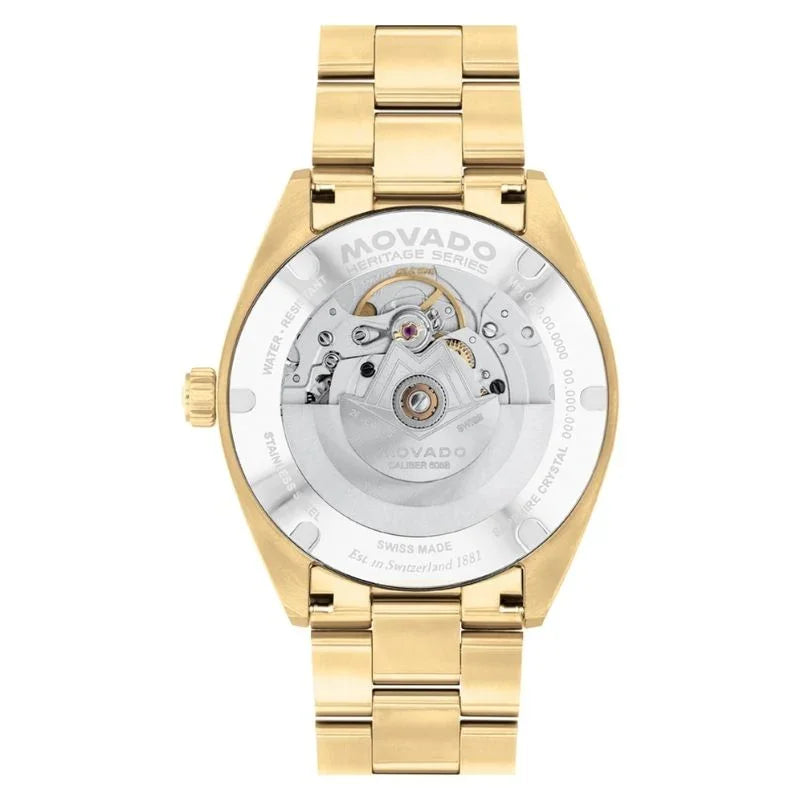 Movado Heritage Series Datron Automatic Unisex Watch 3650235