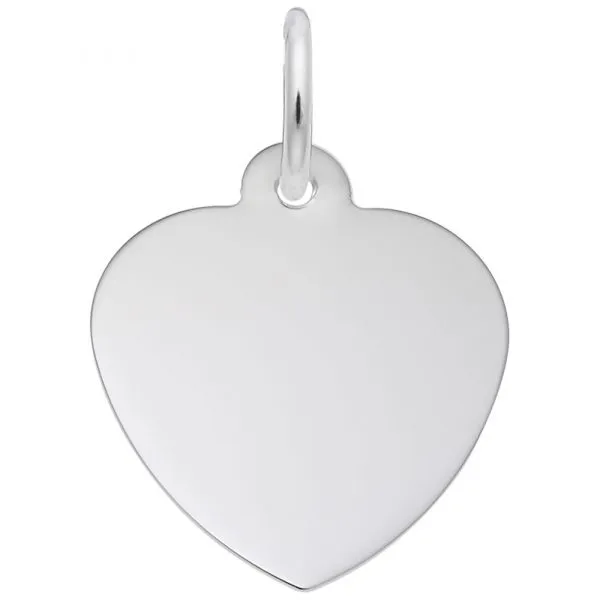 Sterling Silver Petite Classic Heart Charm