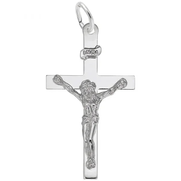 Sterling Silver Crucifix Charm