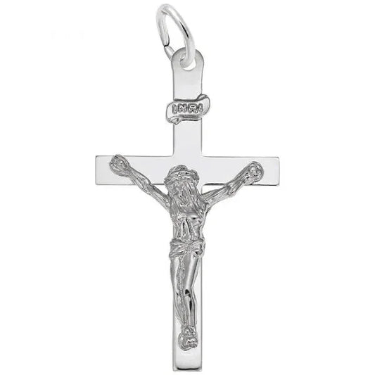 Sterling Silver Crucifix Charm