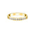 14K Yellow Gold 0.25TDW Diamond Channel Set Band