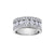 2.00TDW Diamond 14K White Gold Anniversary Band