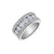 2.00TDW Diamond 14K White Gold Anniversary Band