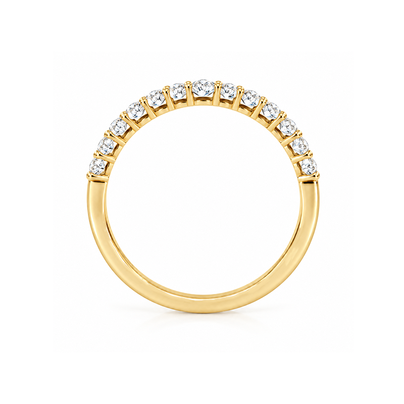 14K Yellow Gold 0.30TDW Lab Grown Diamond Band