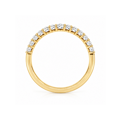 14K Yellow Gold 0.30TDW Lab Grown Diamond Band