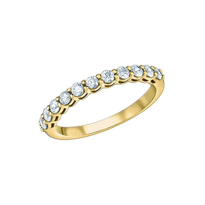 1.50ct Lab-Grown Diamond Bezel Band in 14K Yellow Gold
