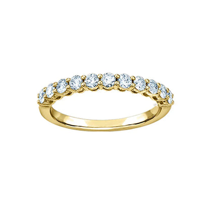 1.50ct Lab-Grown Diamond Bezel Band in 14K Yellow Gold