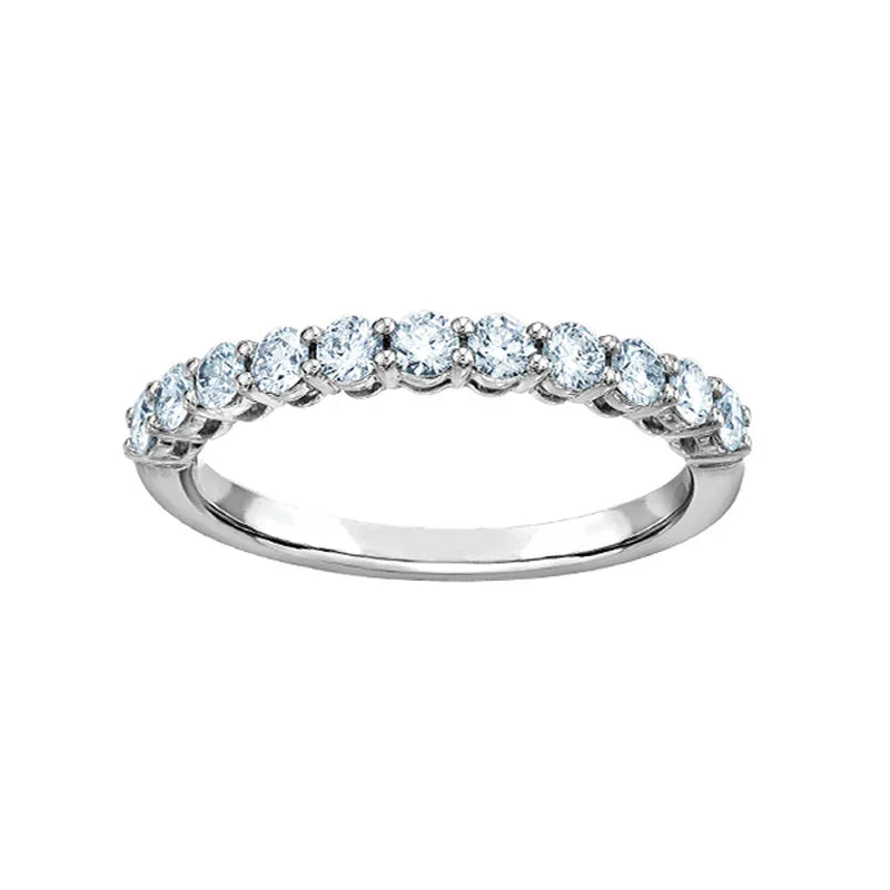 1.50TDW Lab Grown Diamond Band in 14K White Gold