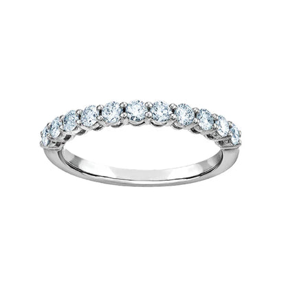 1.50TDW Lab Grown Diamond Band in 14K White Gold