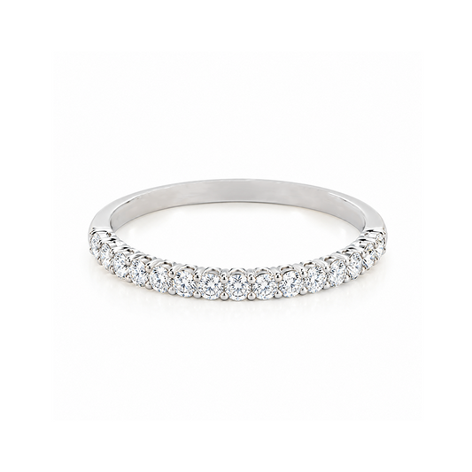 14K White Gold 0.30TDW Lab Grown Diamond Band