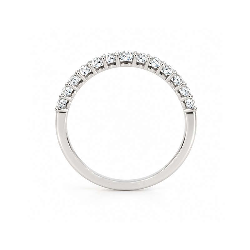 14K White Gold 0.30TDW Lab Grown Diamond Band