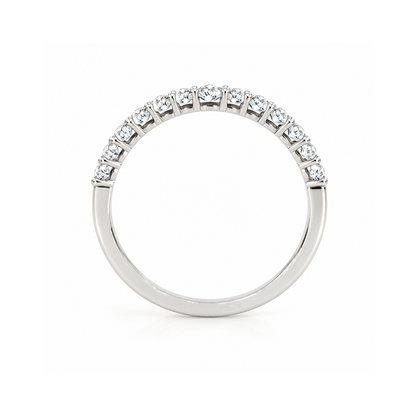14K White Gold 0.30TDW Lab Grown Diamond Band
