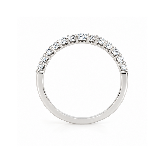 14K White Gold 0.30TDW Lab Grown Diamond Band