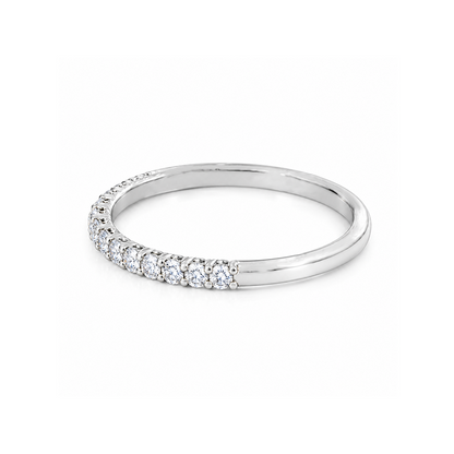 14K White Gold 0.30TDW Lab Grown Diamond Band