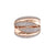 10K Rose Gold 1.00tdw Diamond Right Hand Ring