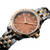 Raymond Weil Tango Classic Ladies Quartz Two-Tone Terracotta Frosted Dial Watch, 30mm 5960-sp5-70061