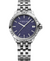 Raymond Weil Tango Classic Ladies Quartz Aubergine Purple Frosted Dial Steel Date Watch, 30mm 5960-st-50161