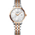 Raymond Weil Toccata Ladies Quartz Two-Tone Rose Gold 11 Diamond Watch, 29mm 5988-sp5-97081