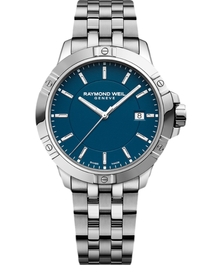 Raymond Weil Tango Classic Men’s Quartz Blue Dial Bracelet Watch, 41mm 8160-st-50041