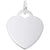 Sterling Silver Medium Heart 35 Series Charm