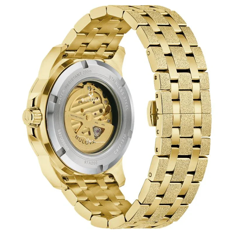 Bulova Marine Star Automatic Mens Watch 97A200