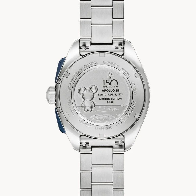 Bulova Lunar Pilot Timascus HPQ NP20 Mens Watch 98A329