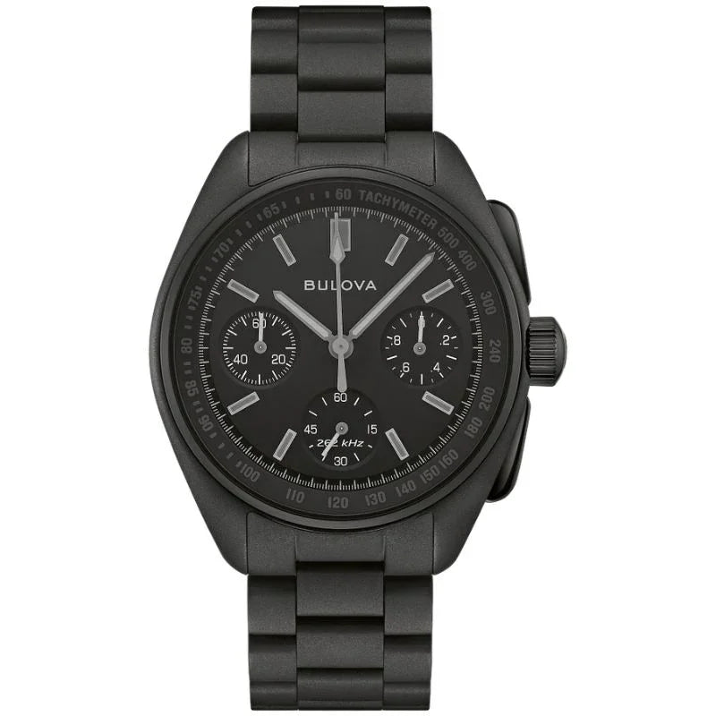 Bulova Lunar Pilot Black Hole Limited Edition Quartz Men's Watch 98A335