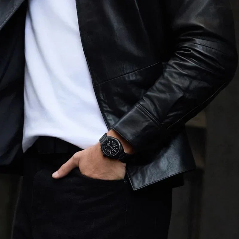 Bulova Lunar Pilot Black Hole Limited Edition Quartz Mens Watch 98A335
