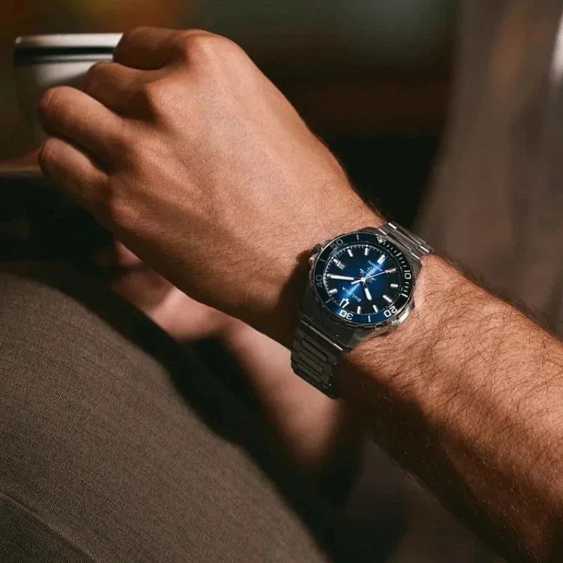 Bulova Marine Star Series B Automatic Mens Watch 98B466