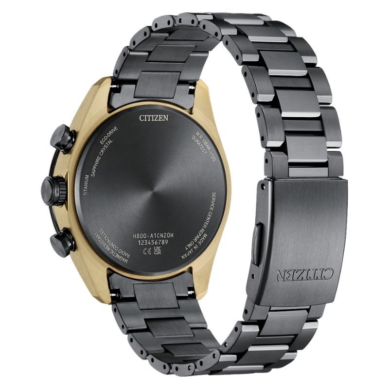 Citizen Attesa LIGHT in BLACK Limited Edition Eco-Drive Mens Watch AT8384-58E