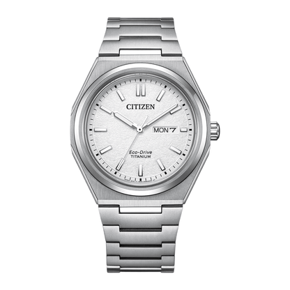 Citizen Zenshin Three-hand Eco-Drive Men's Watch AW0130-85A