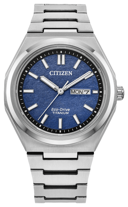 Citizen Zenshin Three-hand Eco-Drive Men's Watch AW0130-85L