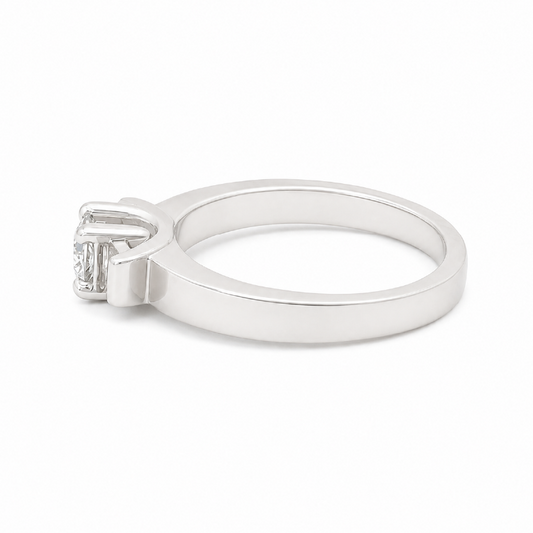 14K White Gold 0.46TDW Diamond Ring