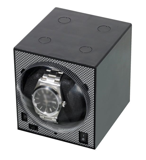 BOXY Brick Single Watch Winder with Adopter - BWS-F